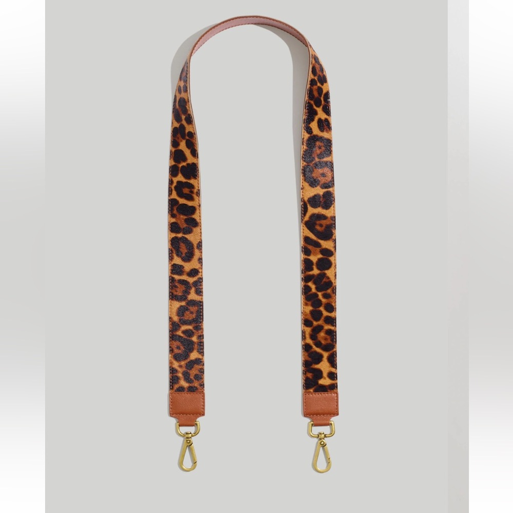 Madewell Crossbody Bag Strap | Leopard Calf Hair Edition